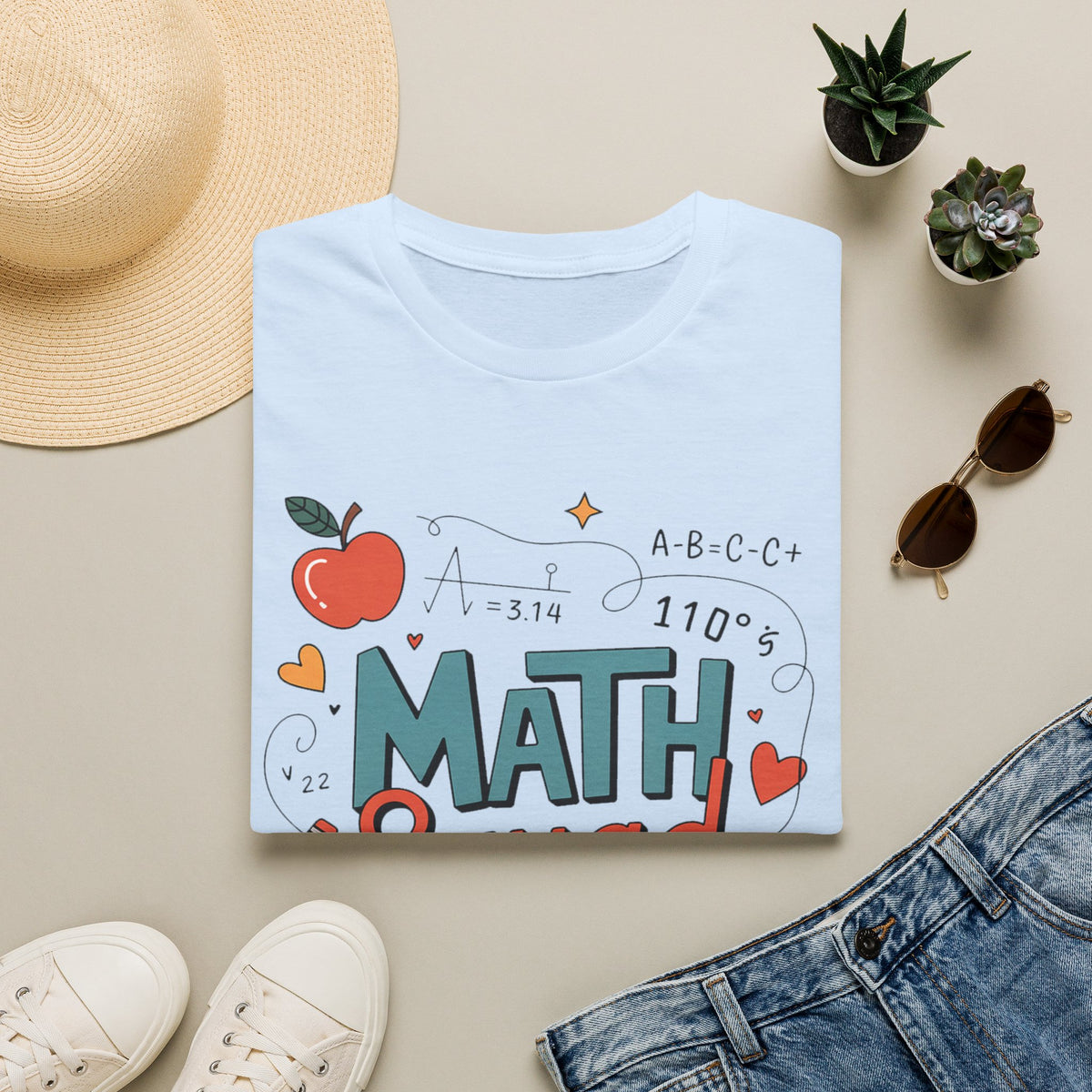 Math Squad T-Shirt — Cute Back-to-School Teacher & Student Graphic Tee