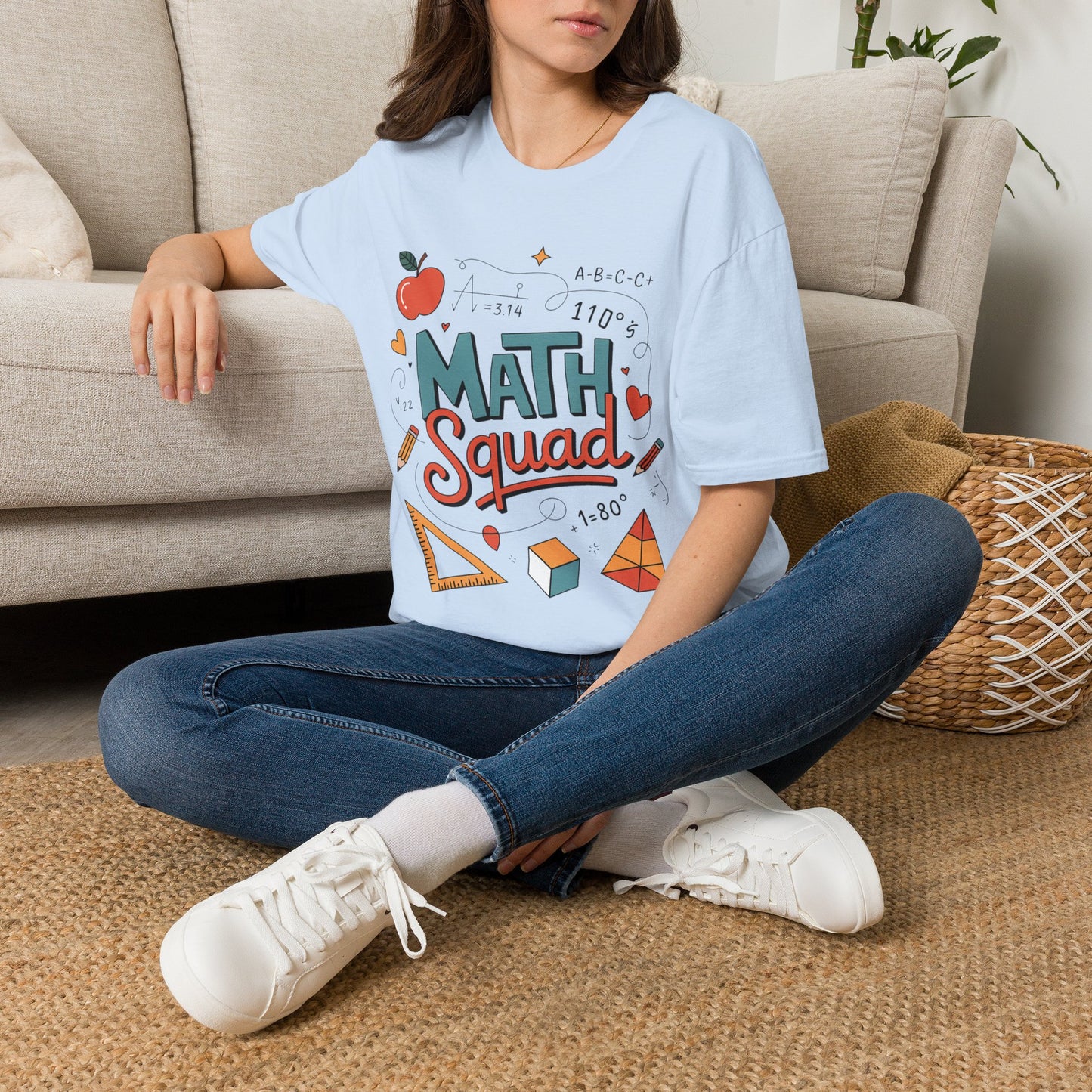 Math Squad T-Shirt — Cute Back-to-School Teacher & Student Graphic Tee