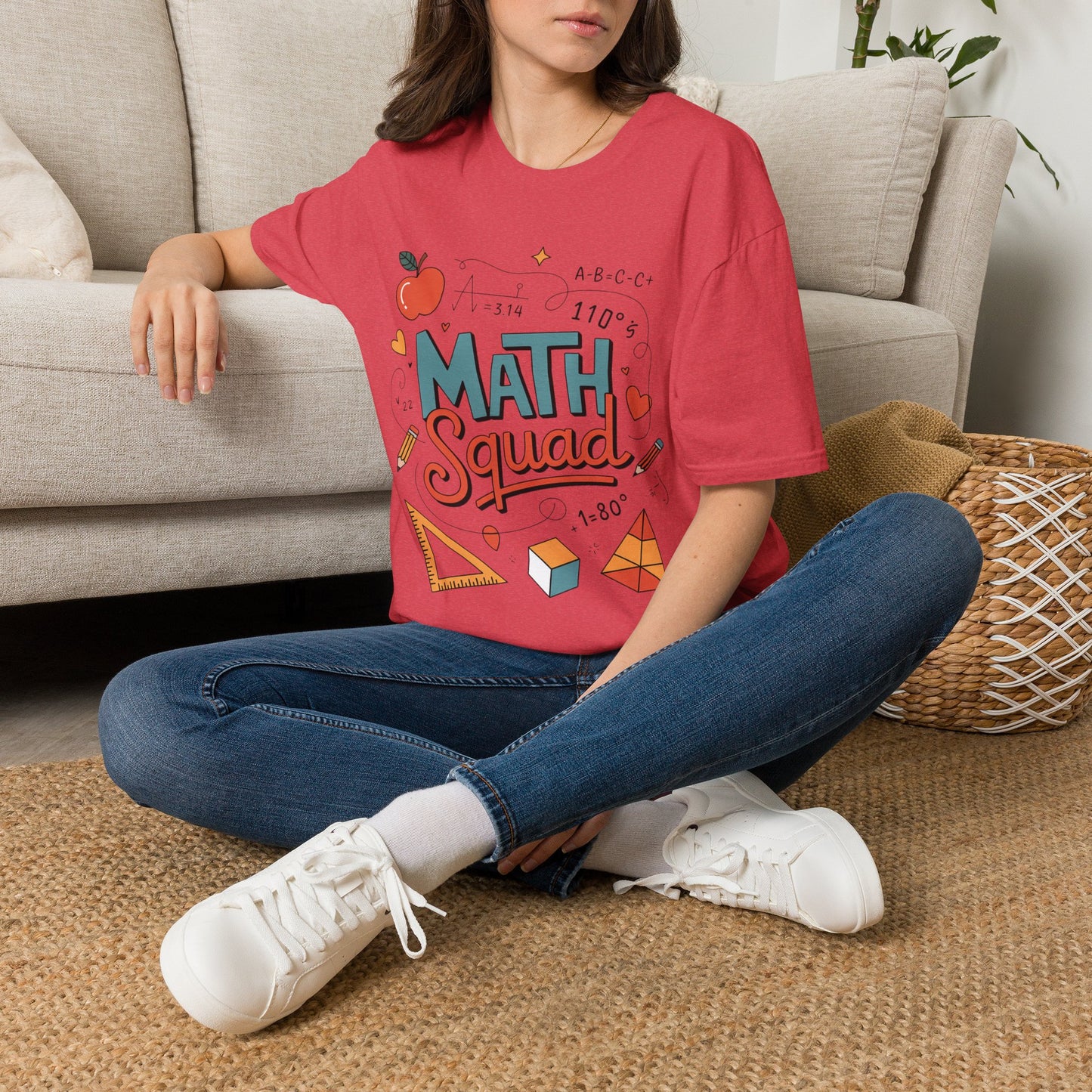 Math Squad T-Shirt — Cute Back-to-School Teacher & Student Graphic Tee