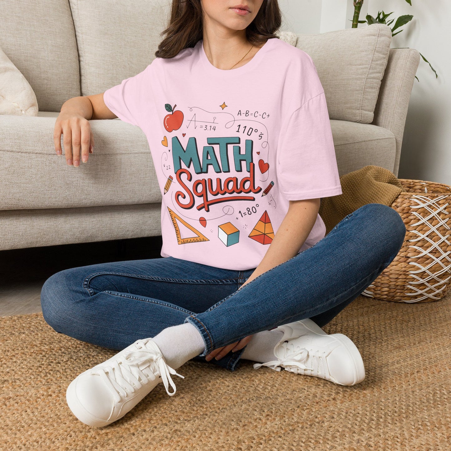 Math Squad T-Shirt — Cute Back-to-School Teacher & Student Graphic Tee