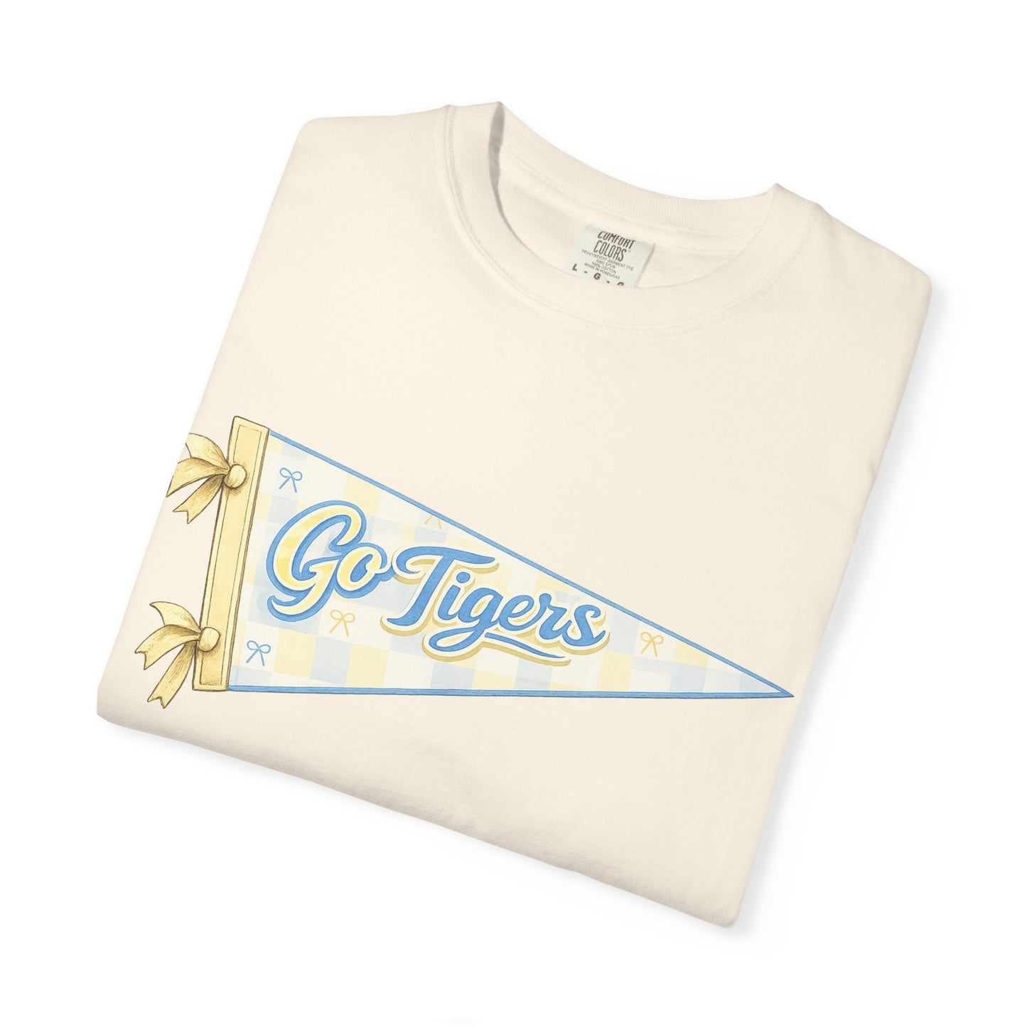 Go Tigers Pennant Flag T-Shirt