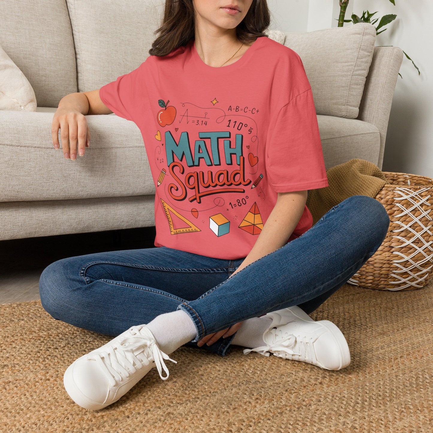 Math Squad T-Shirt — Cute Back-to-School Teacher & Student Graphic Tee