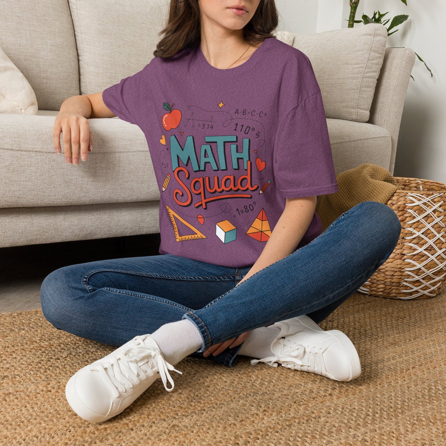 Math Squad T-Shirt — Cute Back-to-School Teacher & Student Graphic Tee