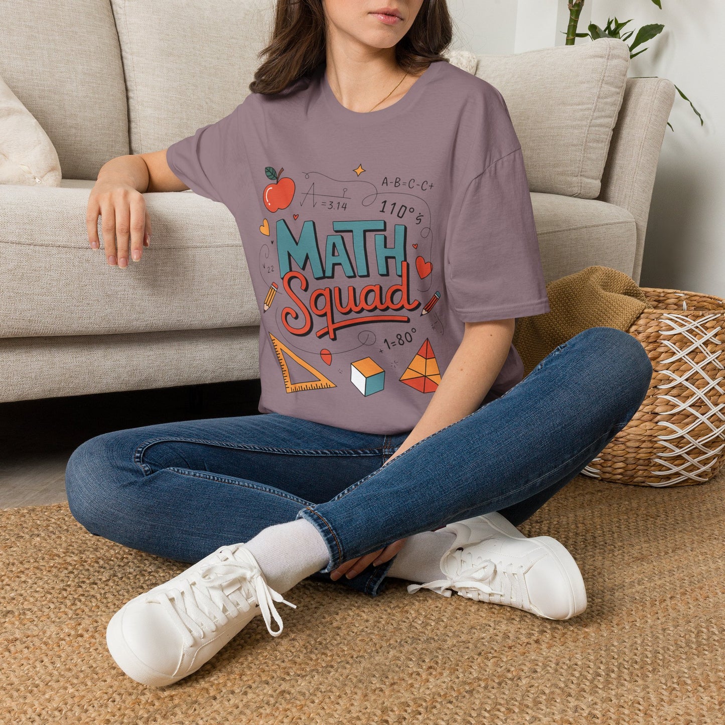 Math Squad T-Shirt — Cute Back-to-School Teacher & Student Graphic Tee