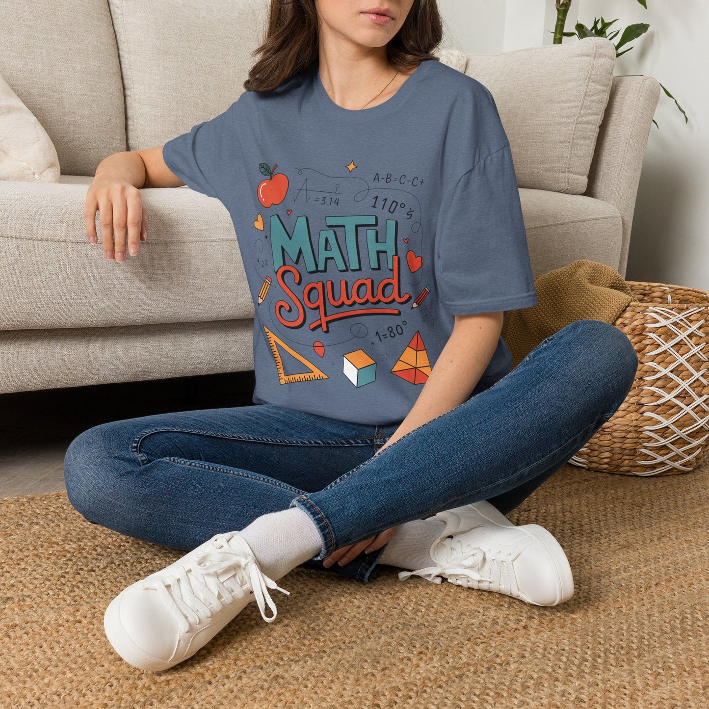 Math Squad T-Shirt — Cute Back-to-School Teacher & Student Graphic Tee