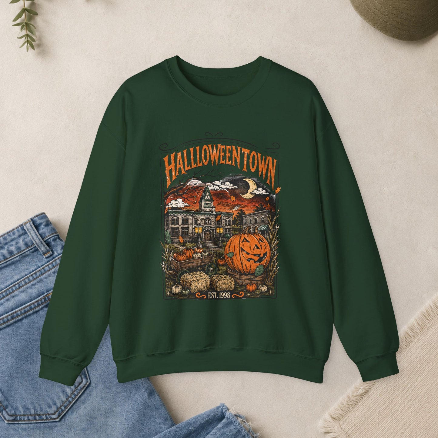 Halloweentown Sweatshirt, Halloween Crewneck