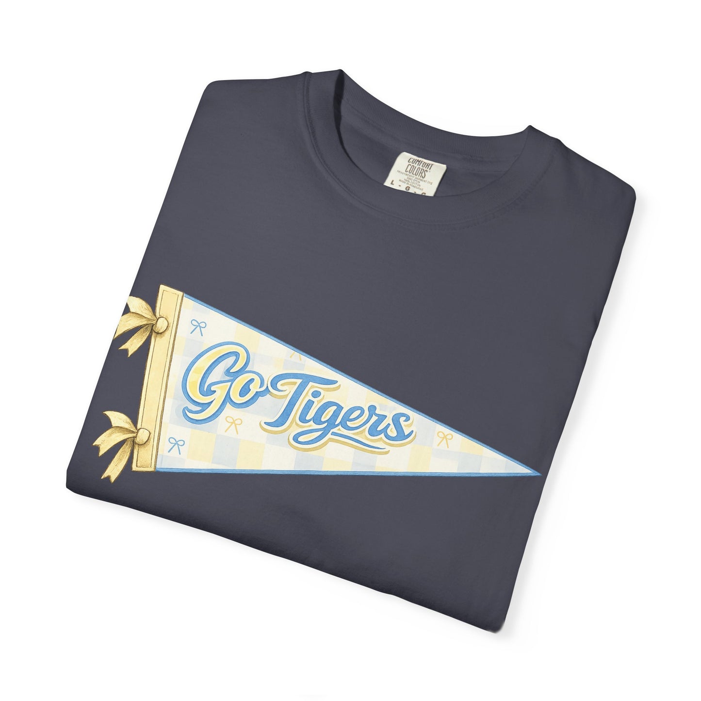 Go Tigers Pennant Flag T-Shirt