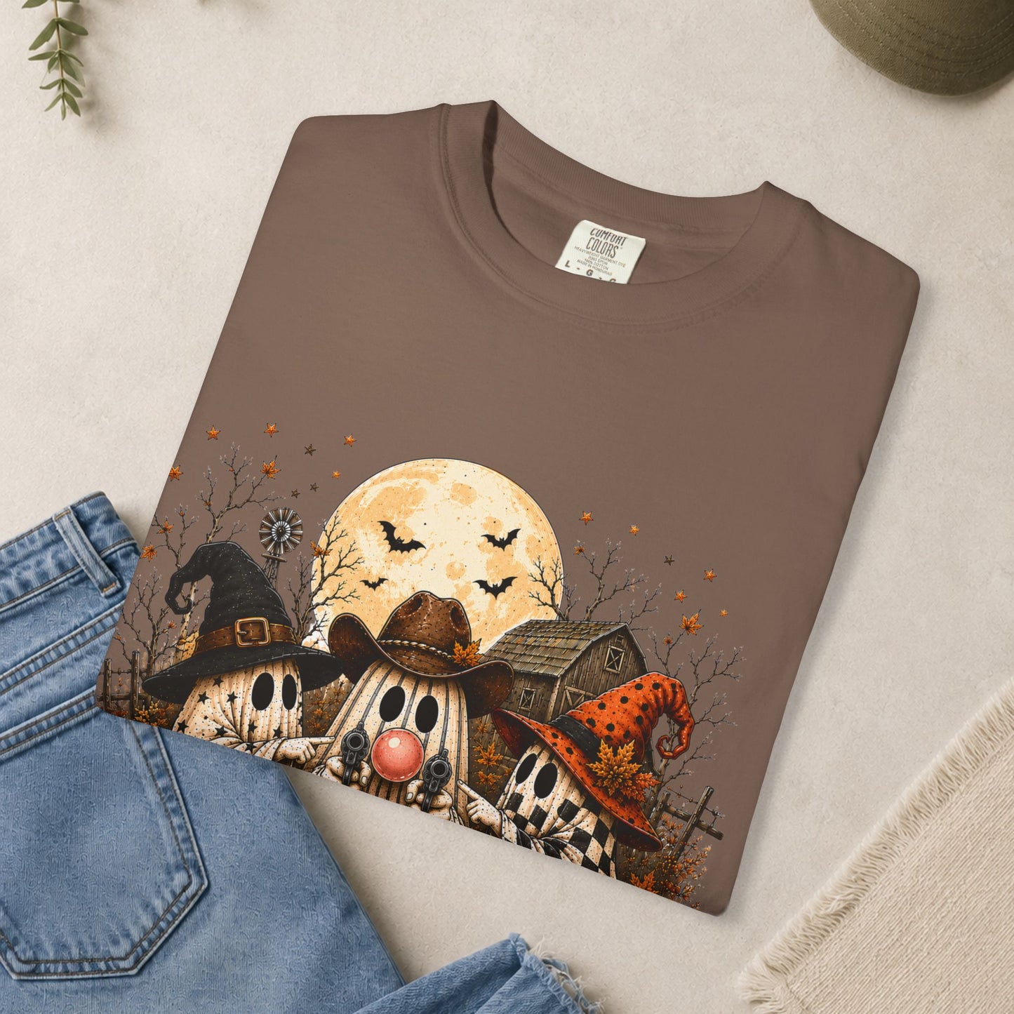 Women's Haunted Harvest Ghosts T-Shirt | Ghost Fall Tee
