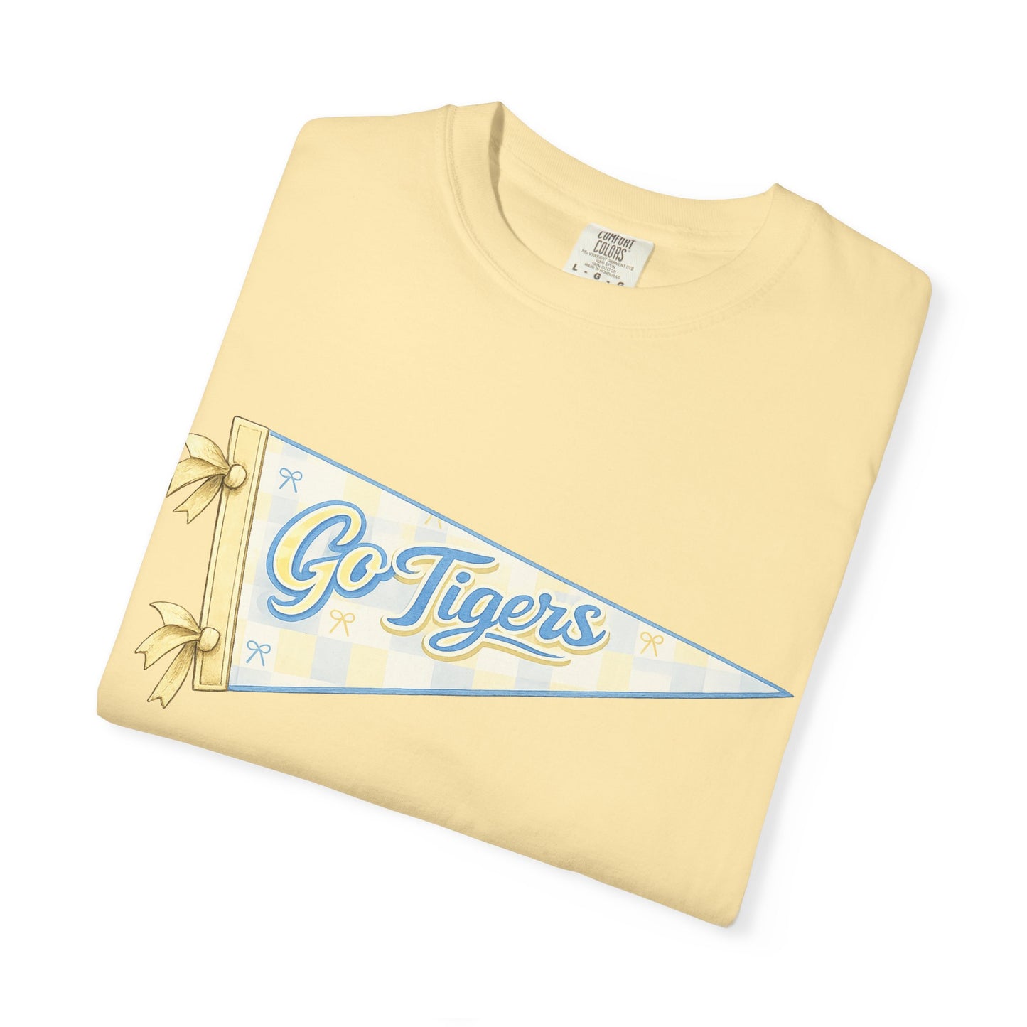 Go Tigers Pennant Flag T-Shirt