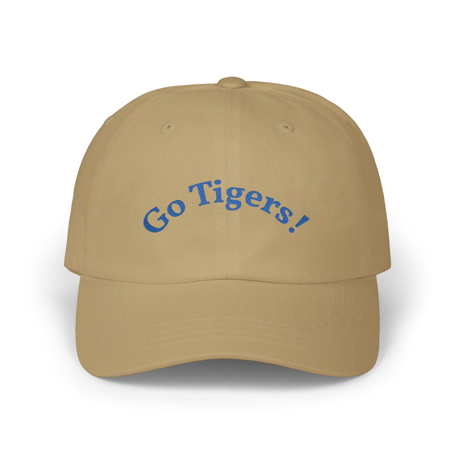 Unisex Go Tigers Embroidered Classic Cap