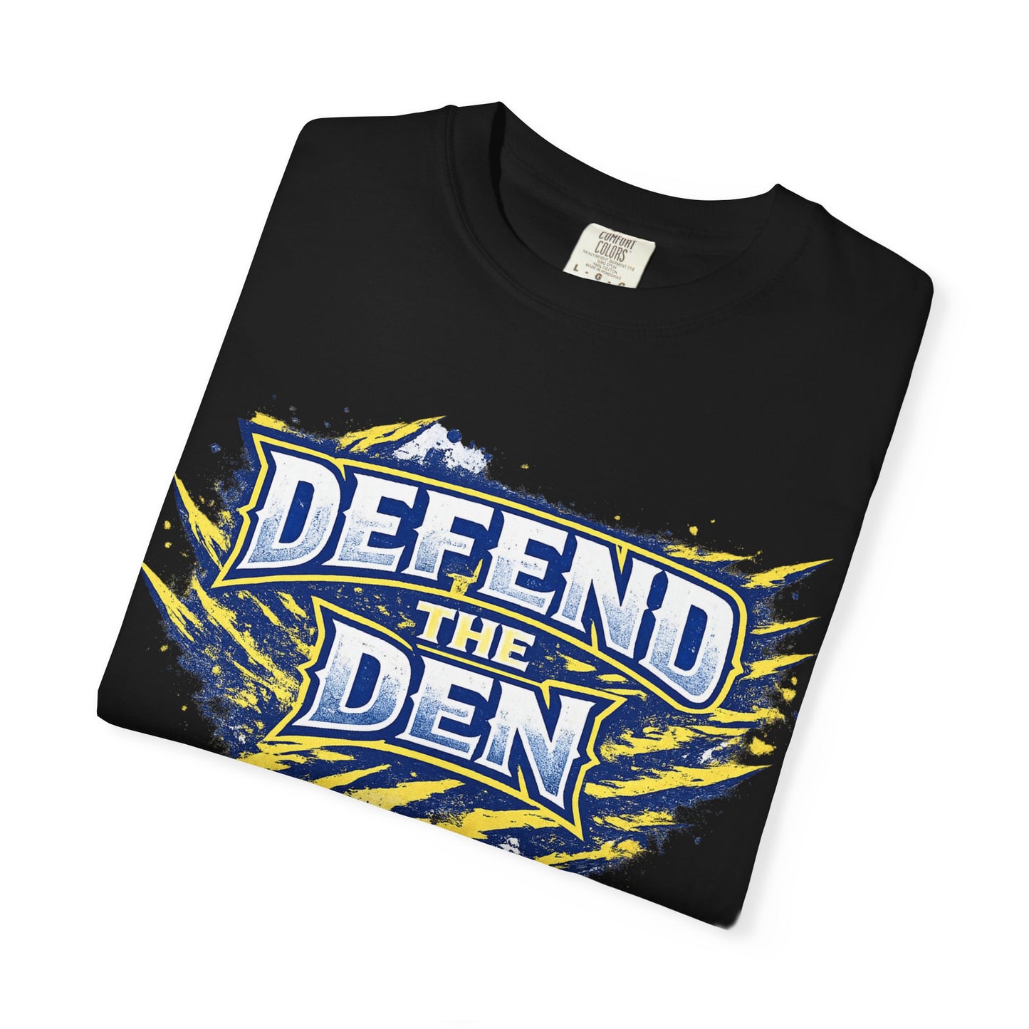 Defend The Den Unisex T-Shirt — Bold Sports Fan Graphic Tee