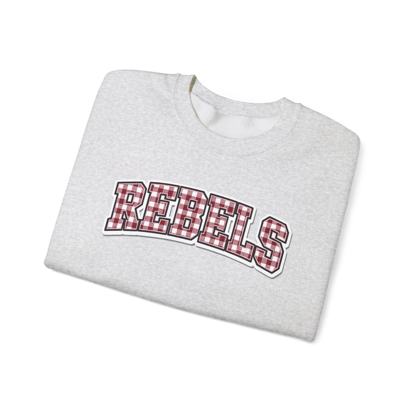 Rebels Gingham Crewneck Sweatshirt