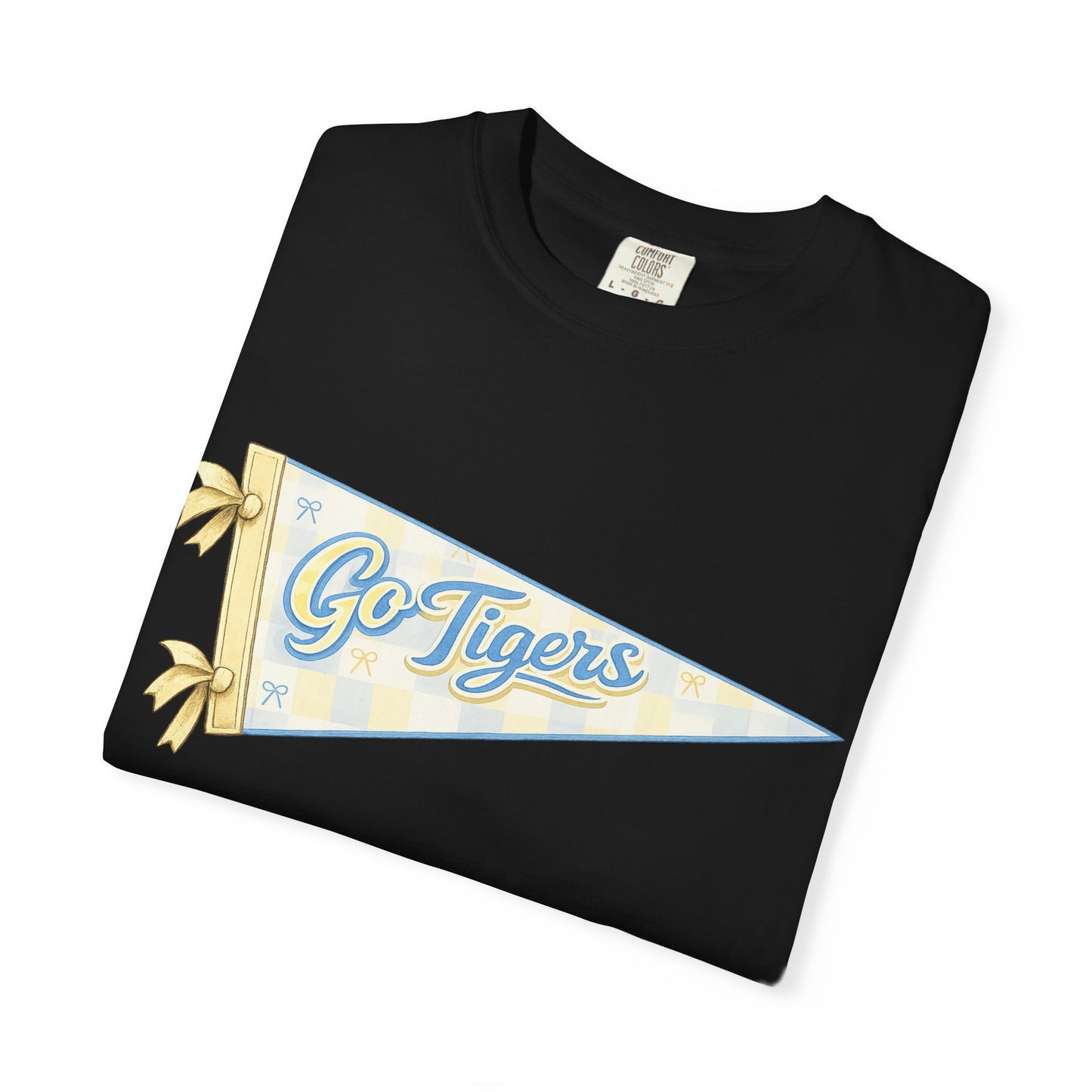 Go Tigers Pennant Flag T-Shirt