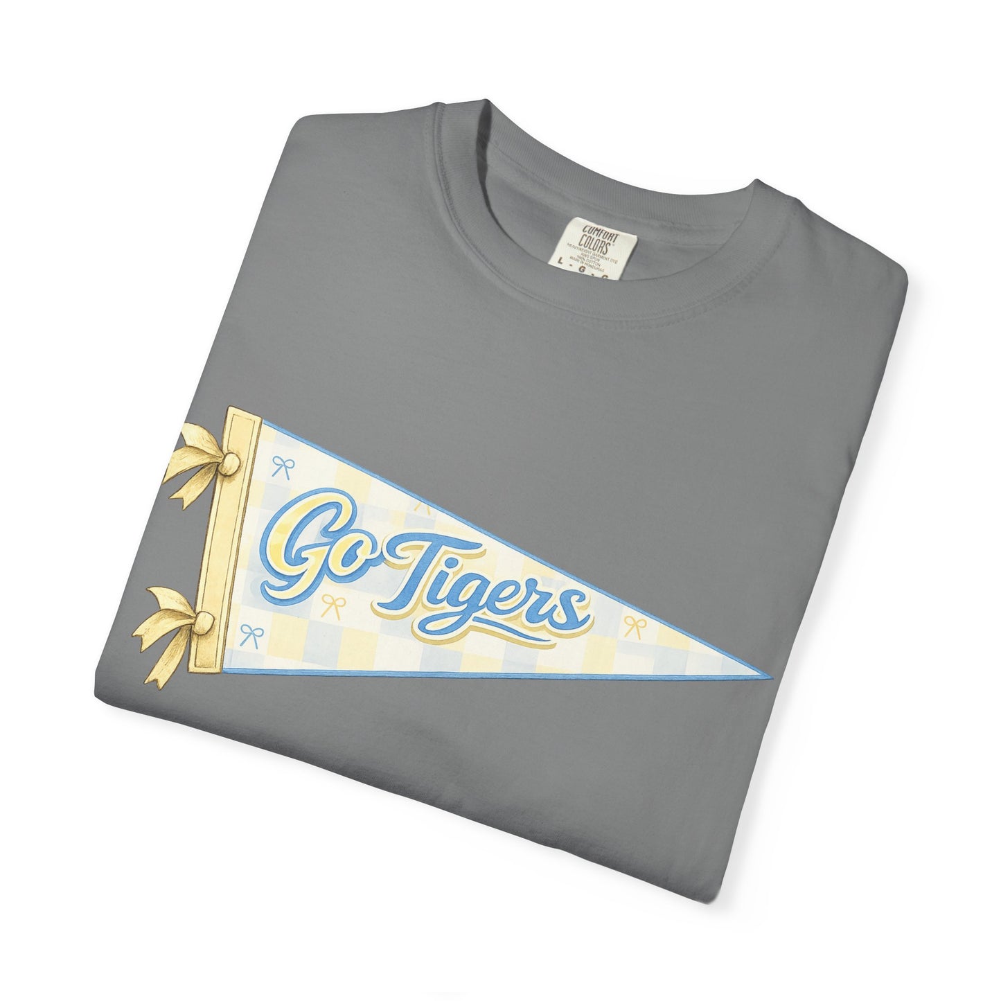 Go Tigers Pennant Flag T-Shirt