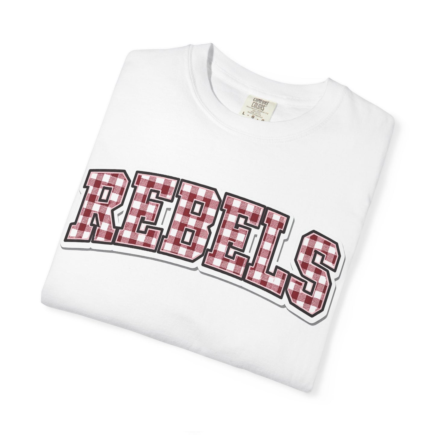 Rebels Gingham Plaid Tee