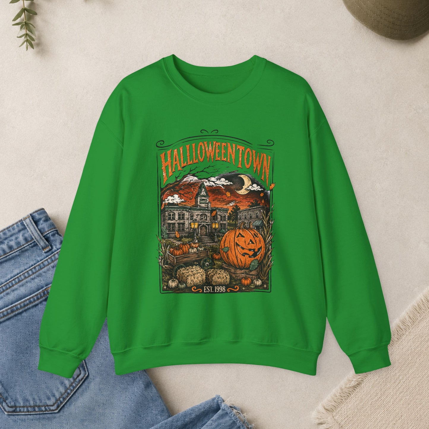 Halloweentown Sweatshirt, Halloween Crewneck