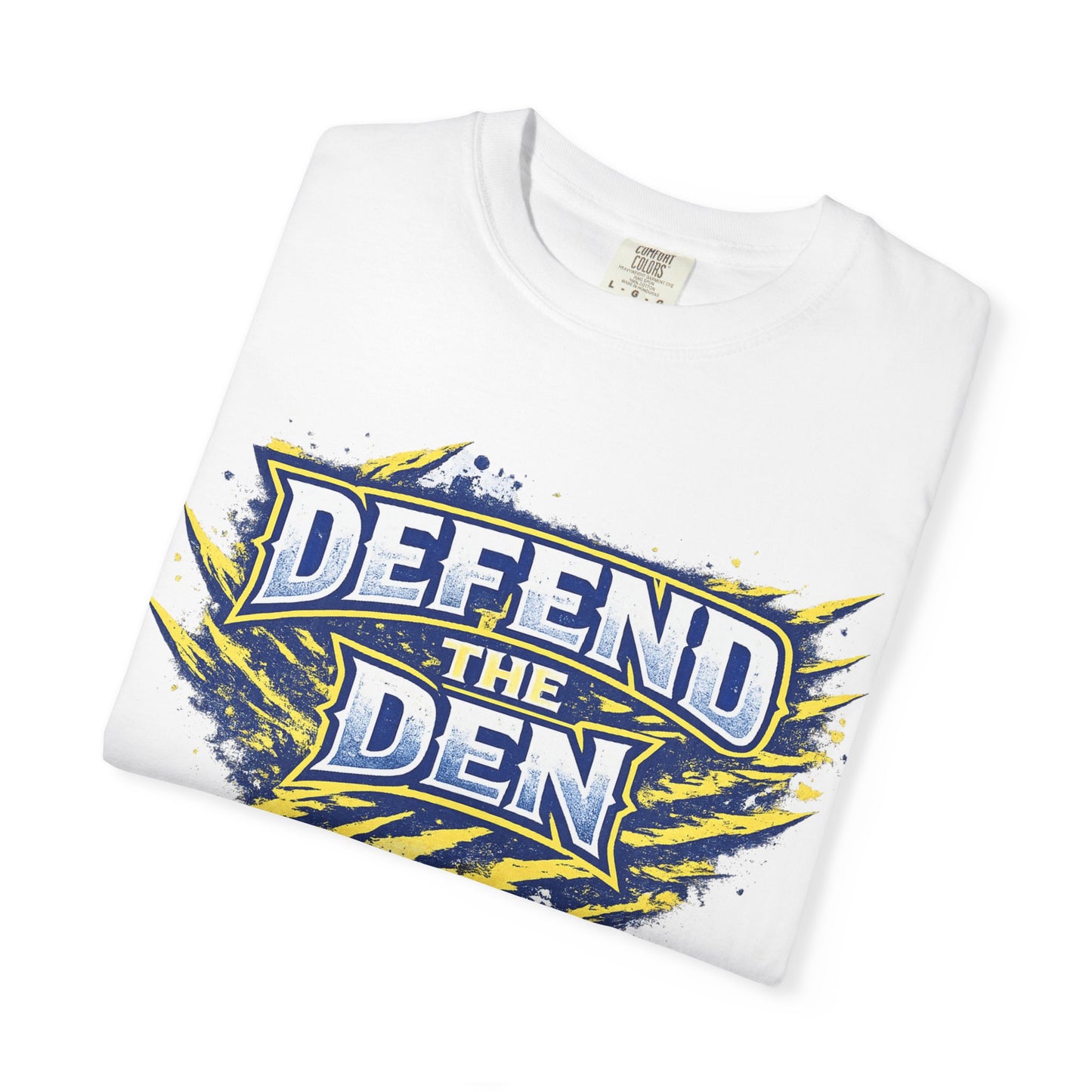 Defend The Den Unisex T-Shirt — Bold Sports Fan Graphic Tee