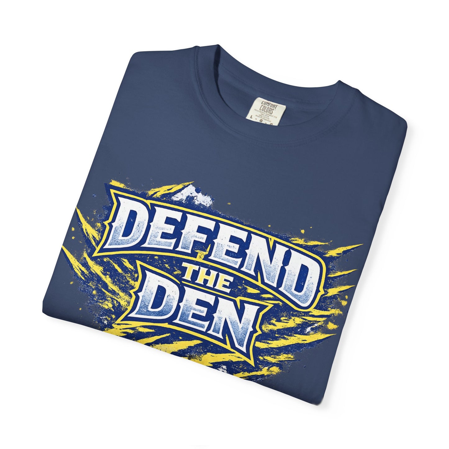 Defend The Den Unisex T-Shirt — Bold Sports Fan Graphic Tee