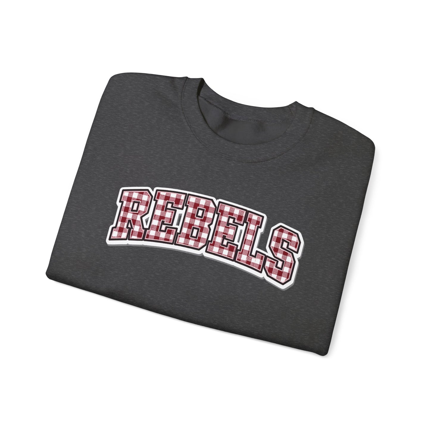 Rebels Gingham Crewneck Sweatshirt
