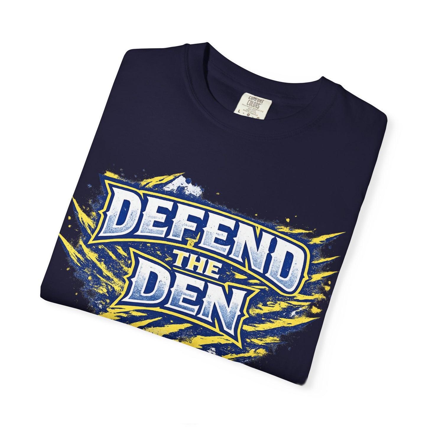 Defend The Den Unisex T-Shirt — Bold Sports Fan Graphic Tee