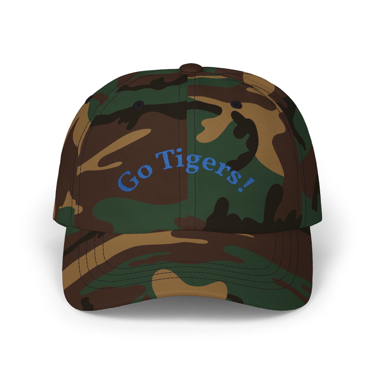 Unisex Go Tigers Embroidered Classic Cap