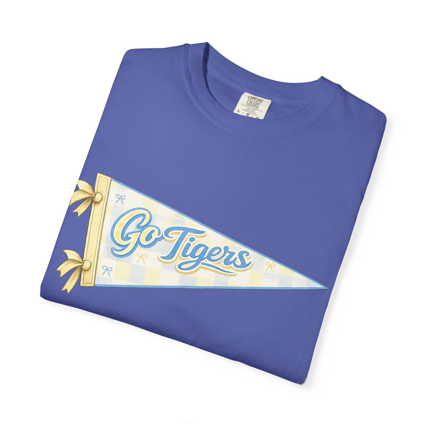 Go Tigers Pennant Flag T-Shirt