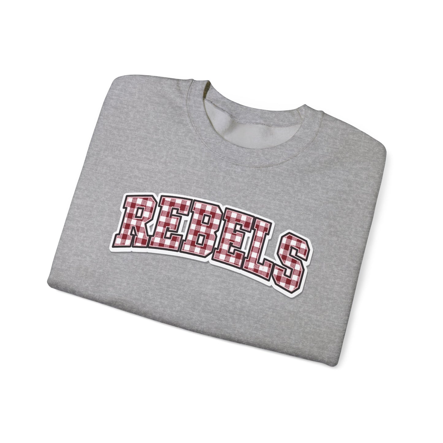 Rebels Gingham Crewneck Sweatshirt
