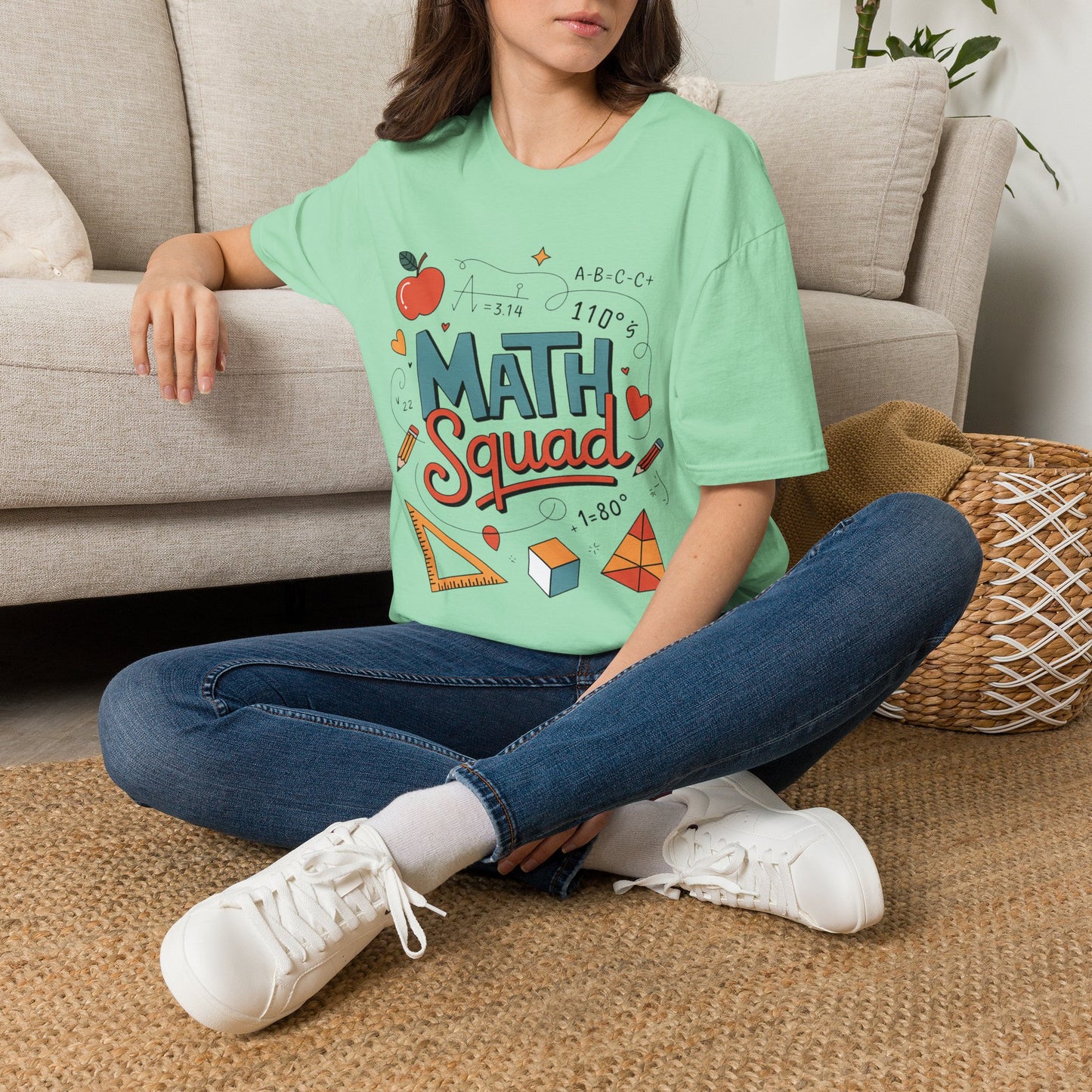 Math Squad T-Shirt — Cute Back-to-School Teacher & Student Graphic Tee
