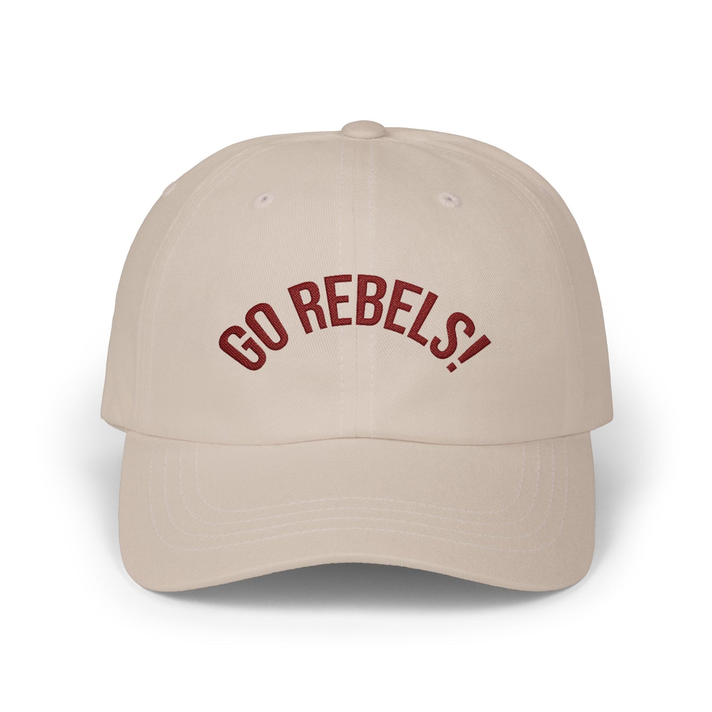 Unisex Go Rebels Embroidered Cap