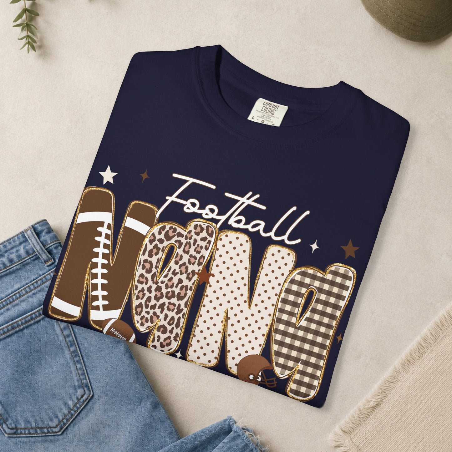 Womens football Nana Tshirt