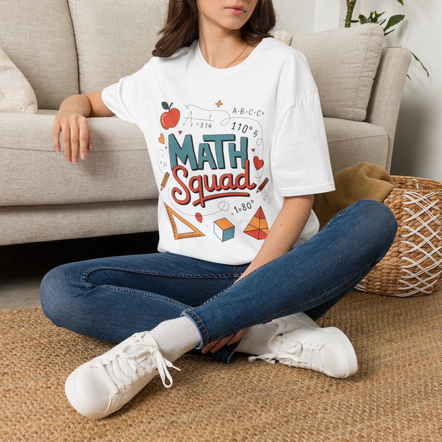 Math Squad T-Shirt — Cute Back-to-School Teacher & Student Graphic Tee