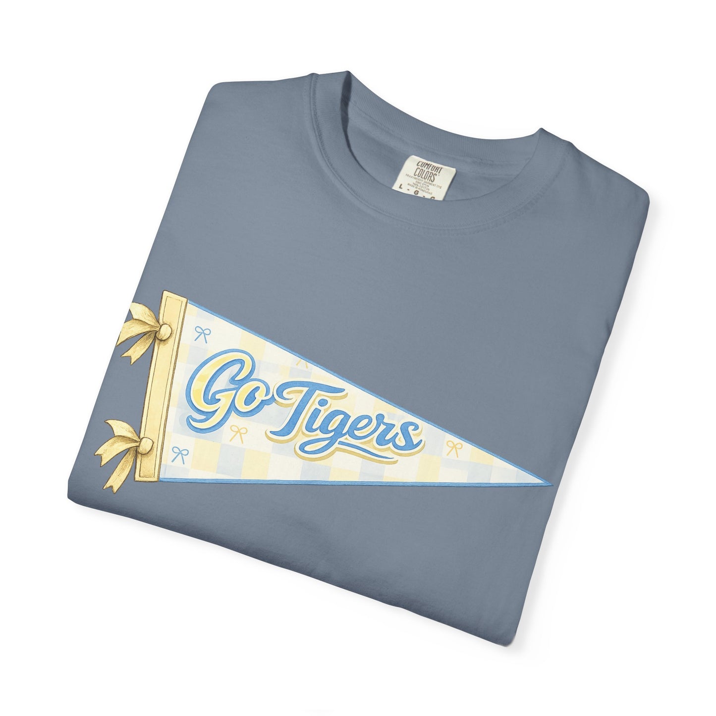 Go Tigers Pennant Flag T-Shirt
