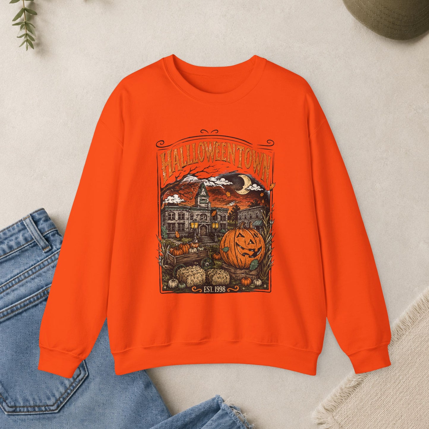 Halloweentown Sweatshirt, Halloween Crewneck
