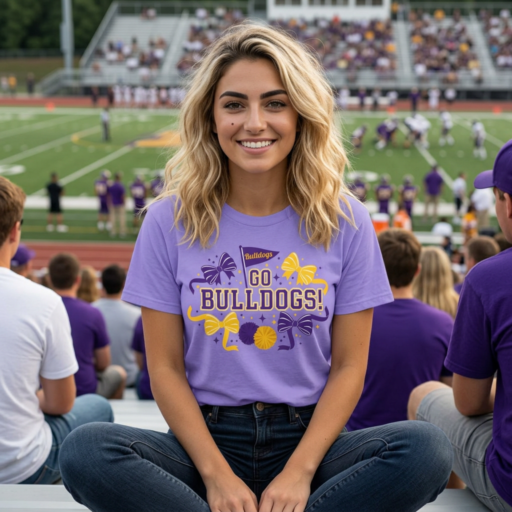 Go Bulldogs! Cheer T-Shirt