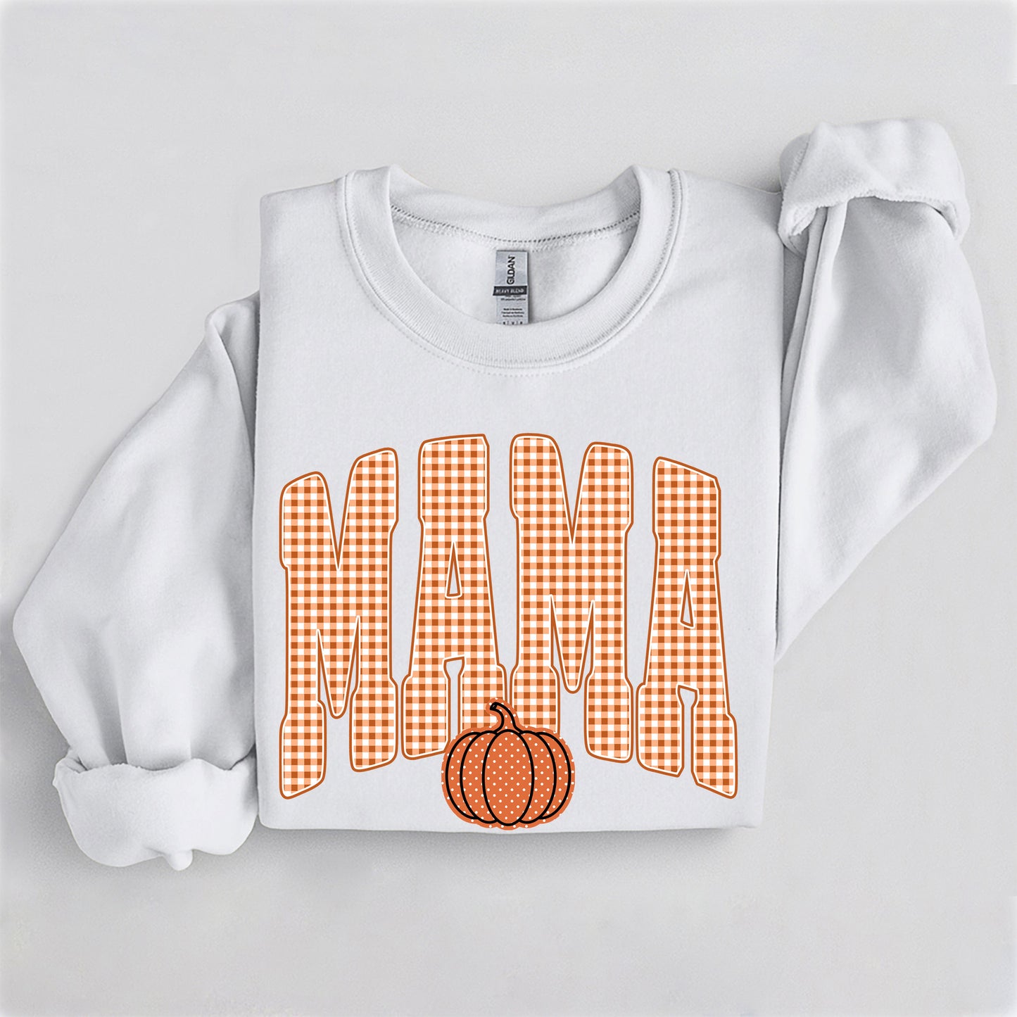Fall Pumpkin Mama Sweatshirt, Trendy women's falls sweatshirt