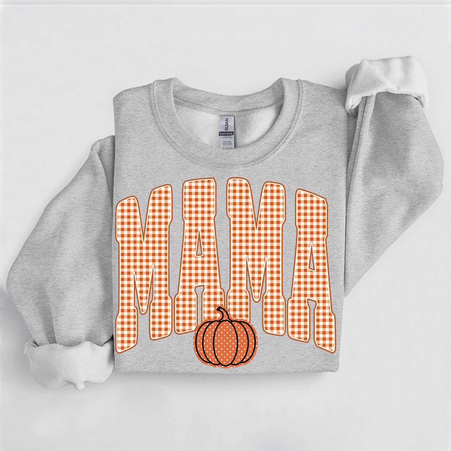 Fall Pumpkin Mama Sweatshirt, Trendy women's falls sweatshirt