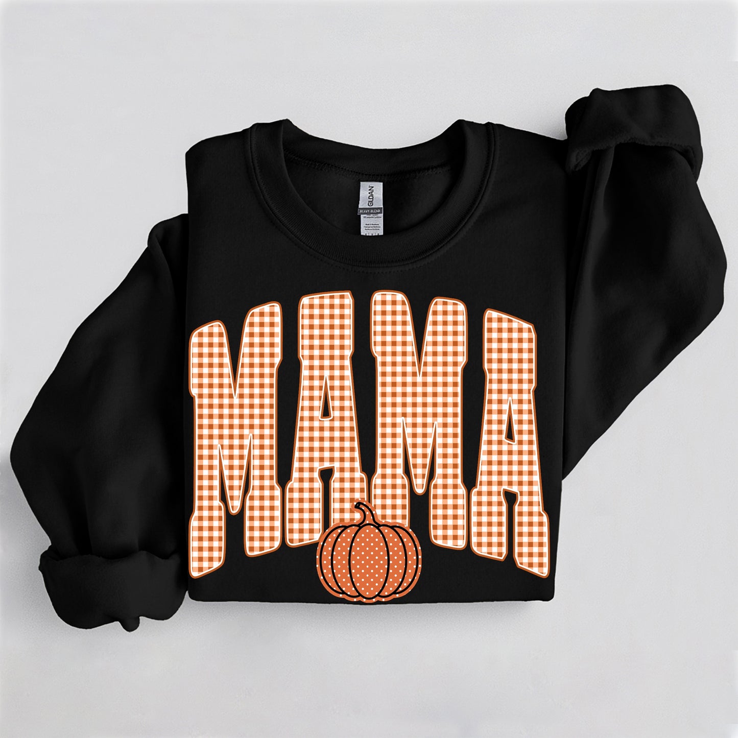 Fall Pumpkin Mama Sweatshirt, Trendy women's falls sweatshirt