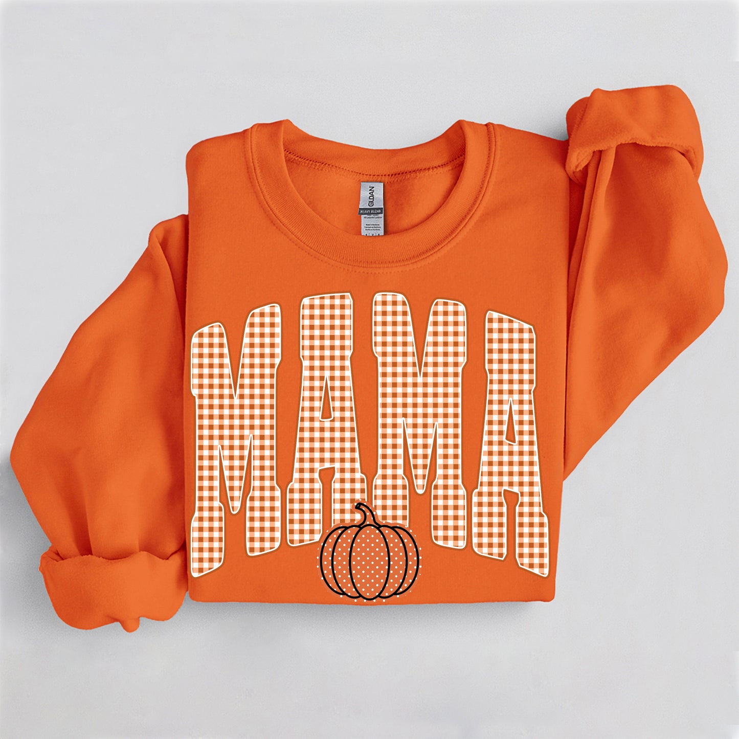 Fall Pumpkin Mama Sweatshirt, Trendy women's falls sweatshirt
