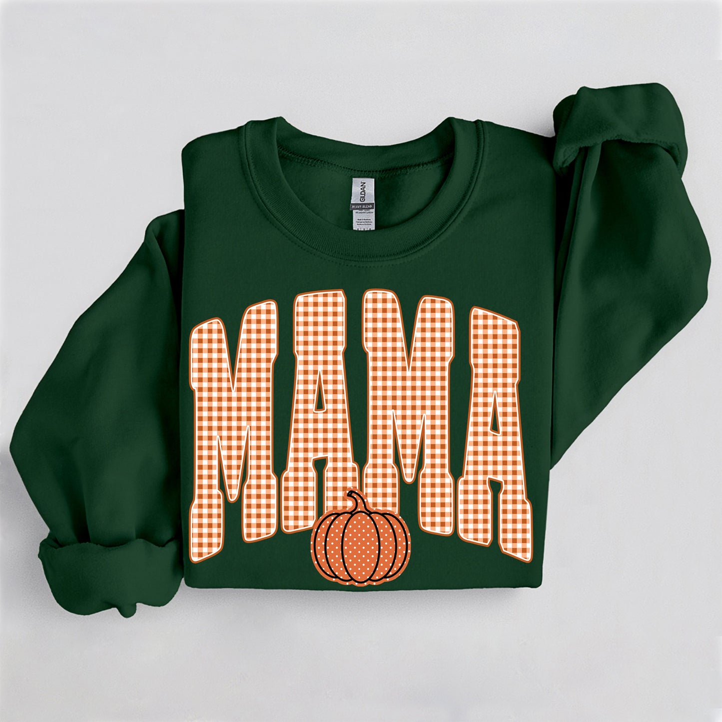 Fall Pumpkin Mama Sweatshirt, Trendy women's falls sweatshirt