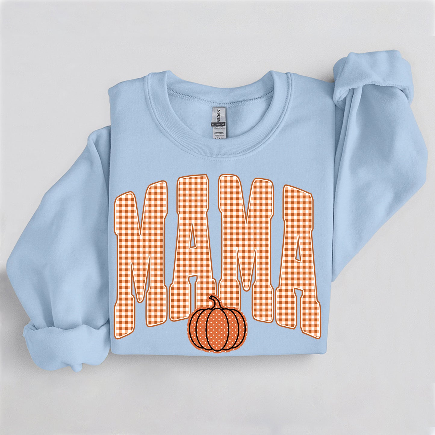 Fall Pumpkin Mama Sweatshirt, Trendy women's falls sweatshirt