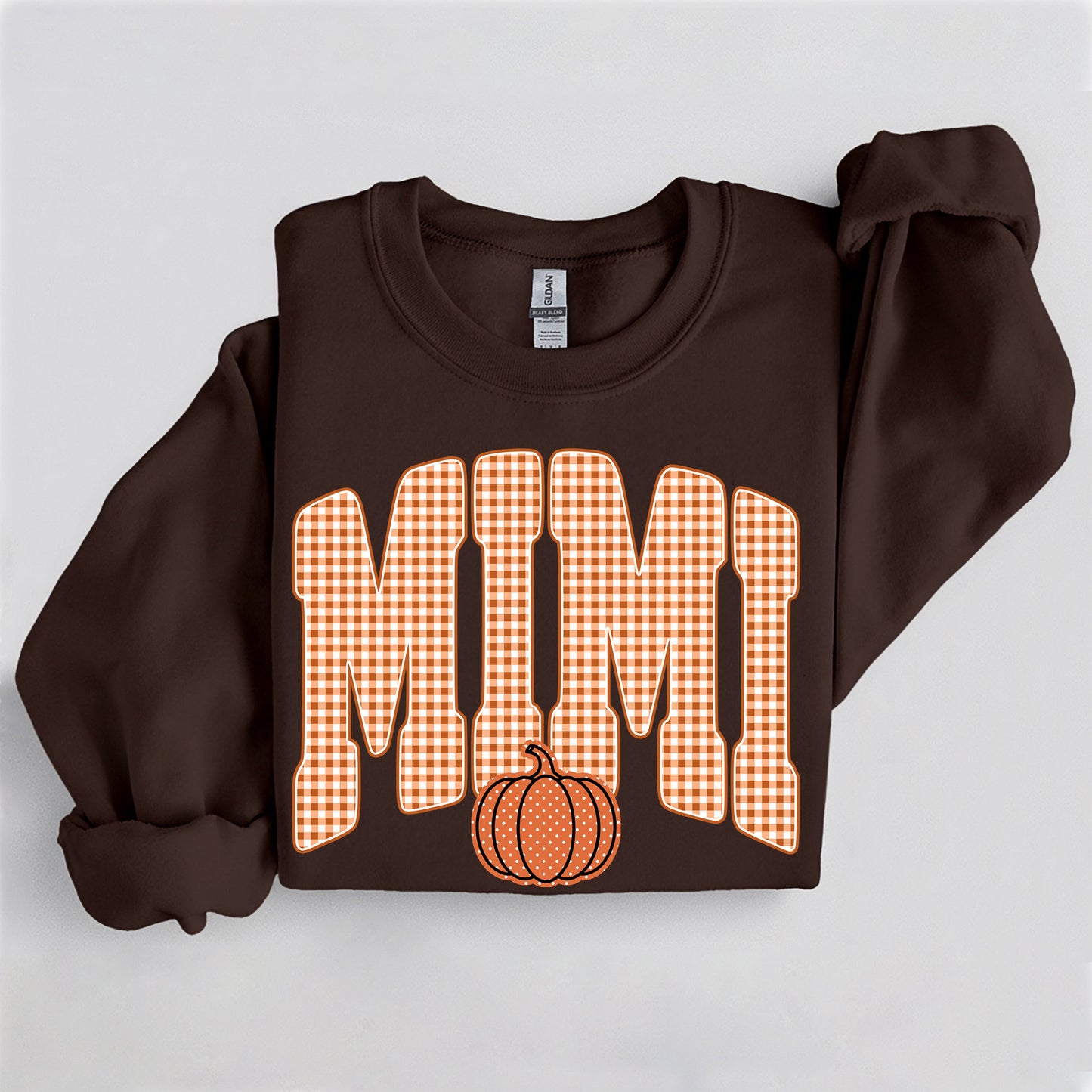 Fall Pumpkin Mimi Sweatshirt, Trendy women's falls sweatshirt