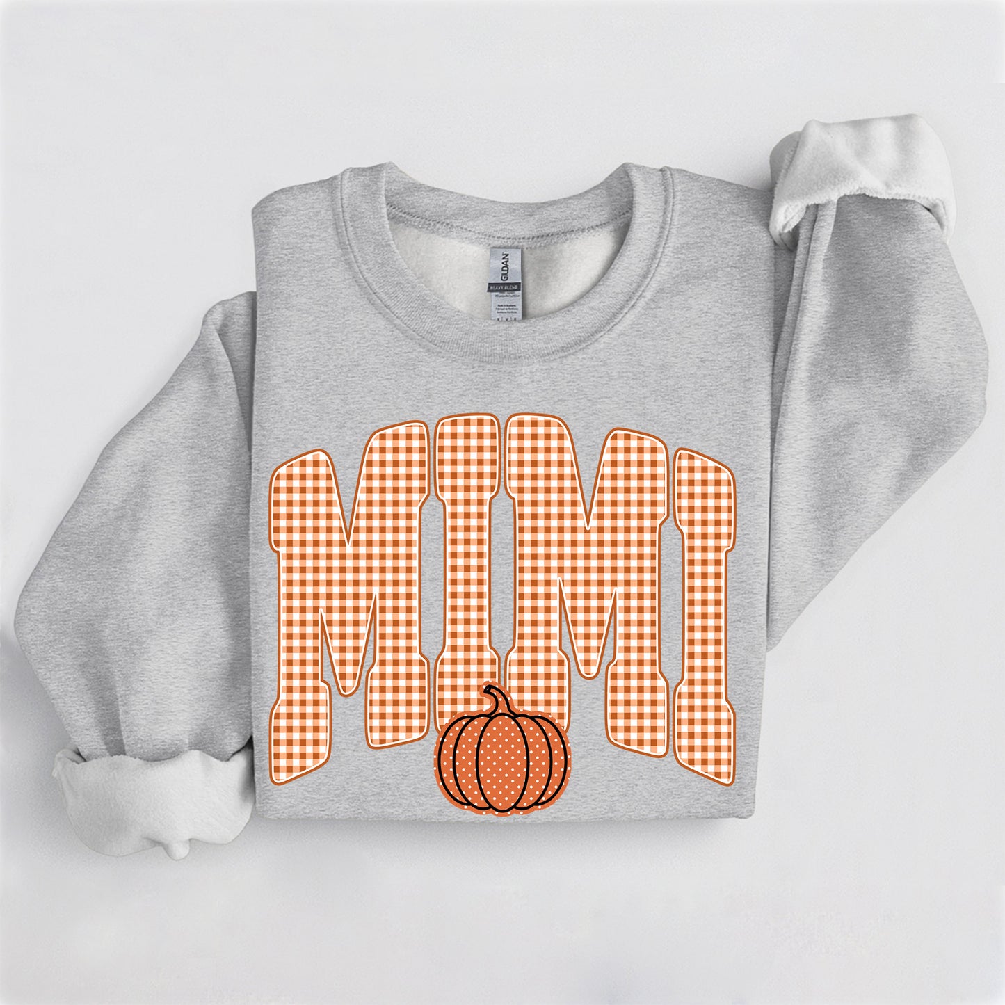 Fall Pumpkin Mimi Sweatshirt, Trendy women's falls sweatshirt