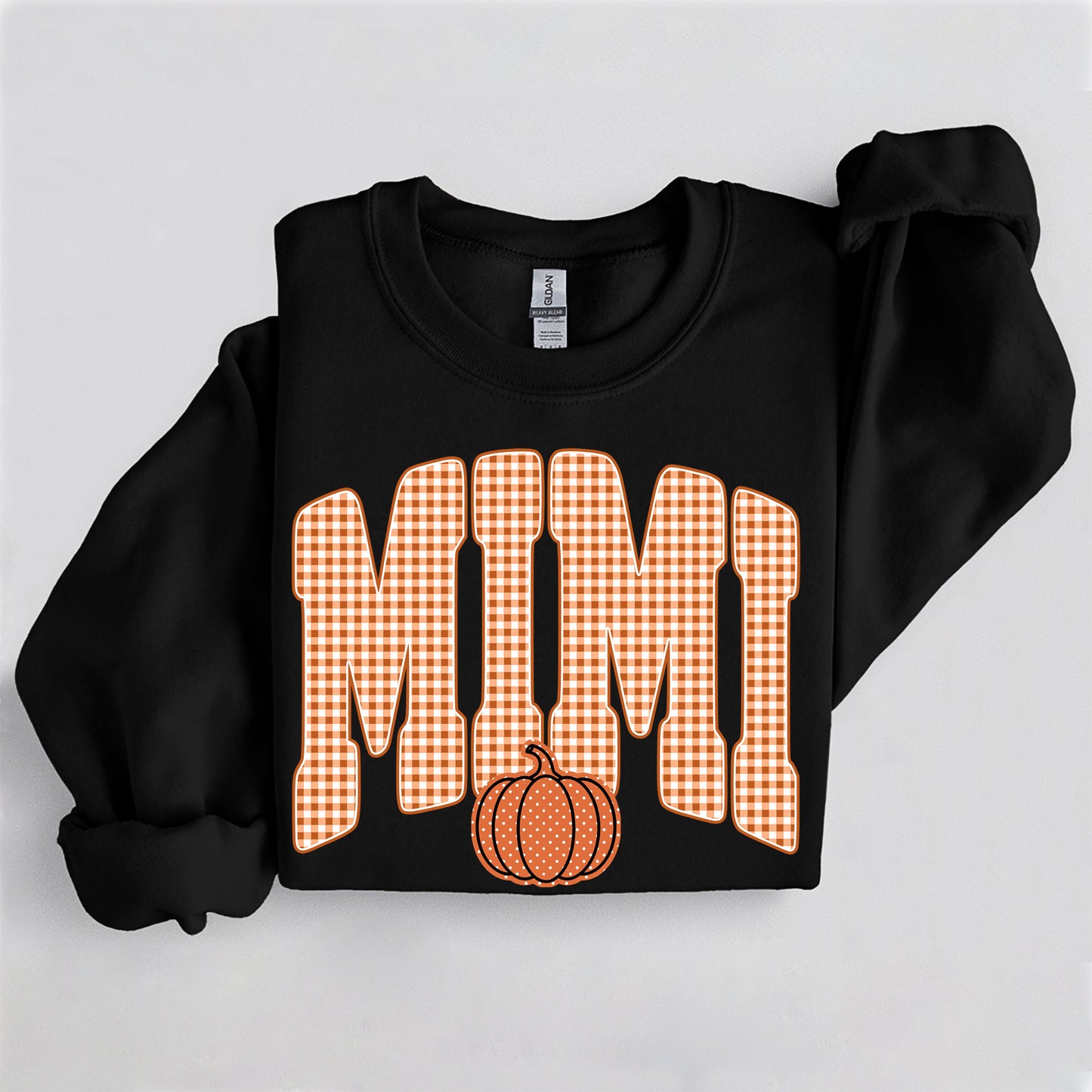 Fall Pumpkin Mimi Sweatshirt, Trendy women's falls sweatshirt