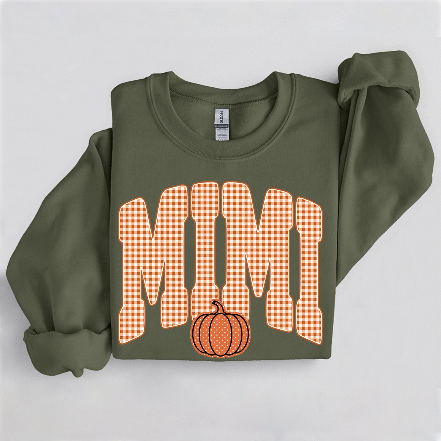 Fall Pumpkin Mimi Sweatshirt, Trendy women's falls sweatshirt