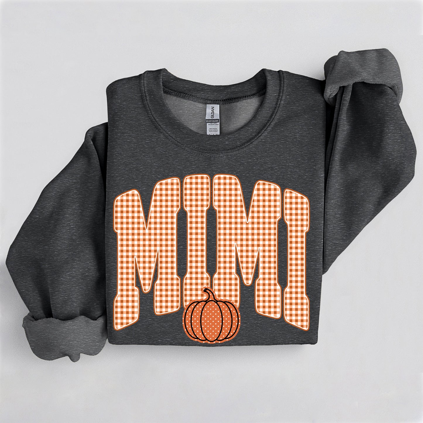 Fall Pumpkin Mimi Sweatshirt, Trendy women's falls sweatshirt