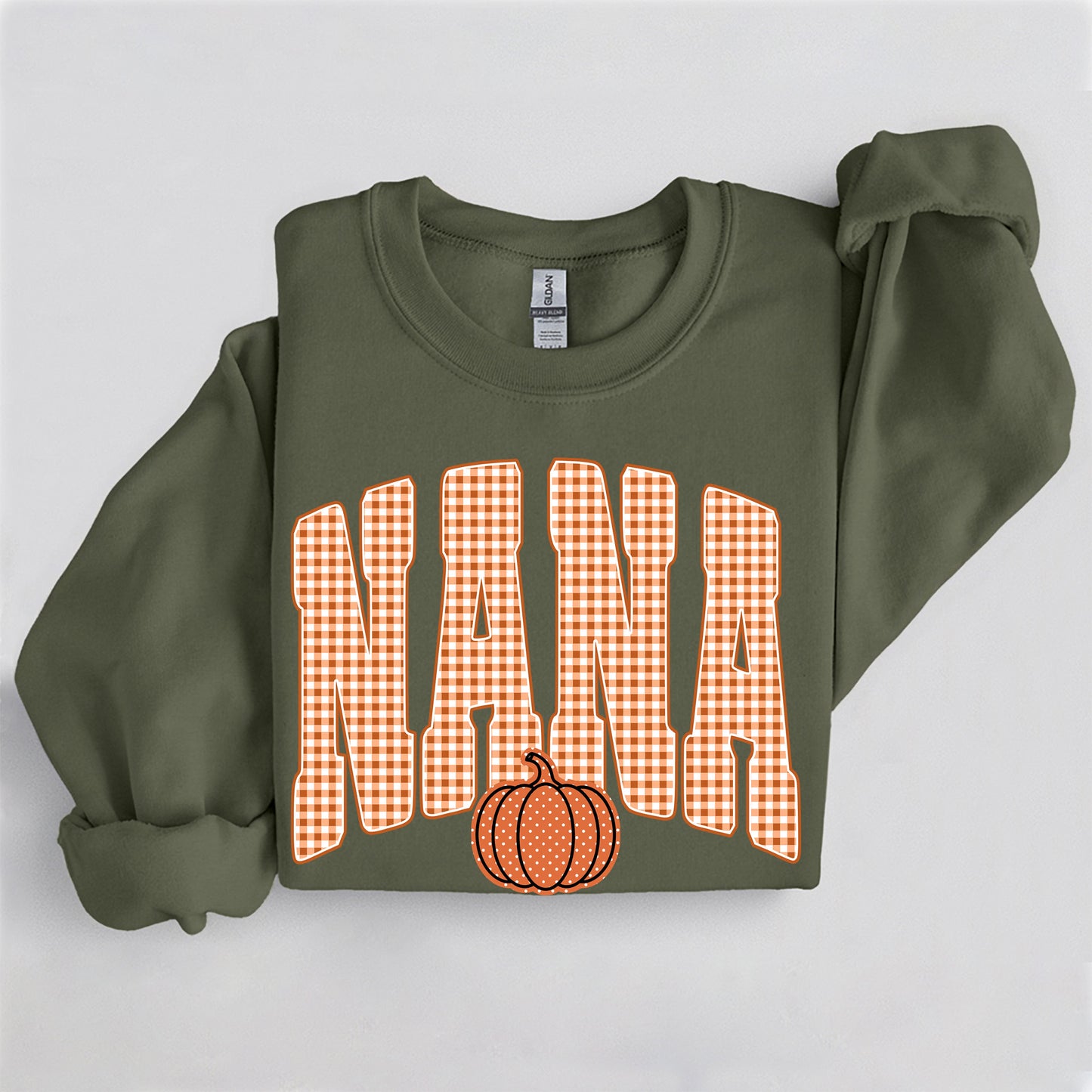 Fall Pumkin Nana Sweatshirt, Trendy women's falls sweatshirt