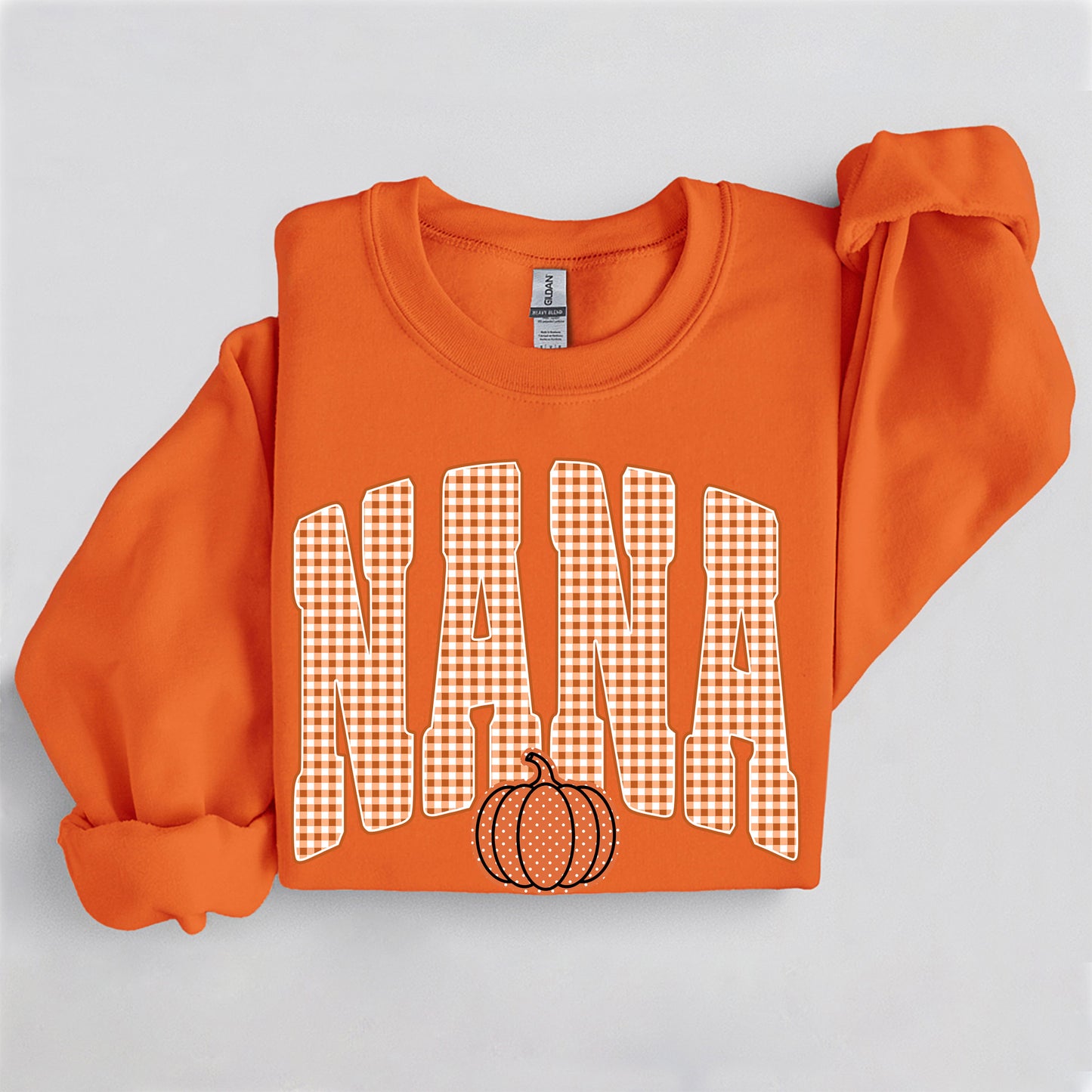Fall Pumkin Nana Sweatshirt, Trendy women's falls sweatshirt