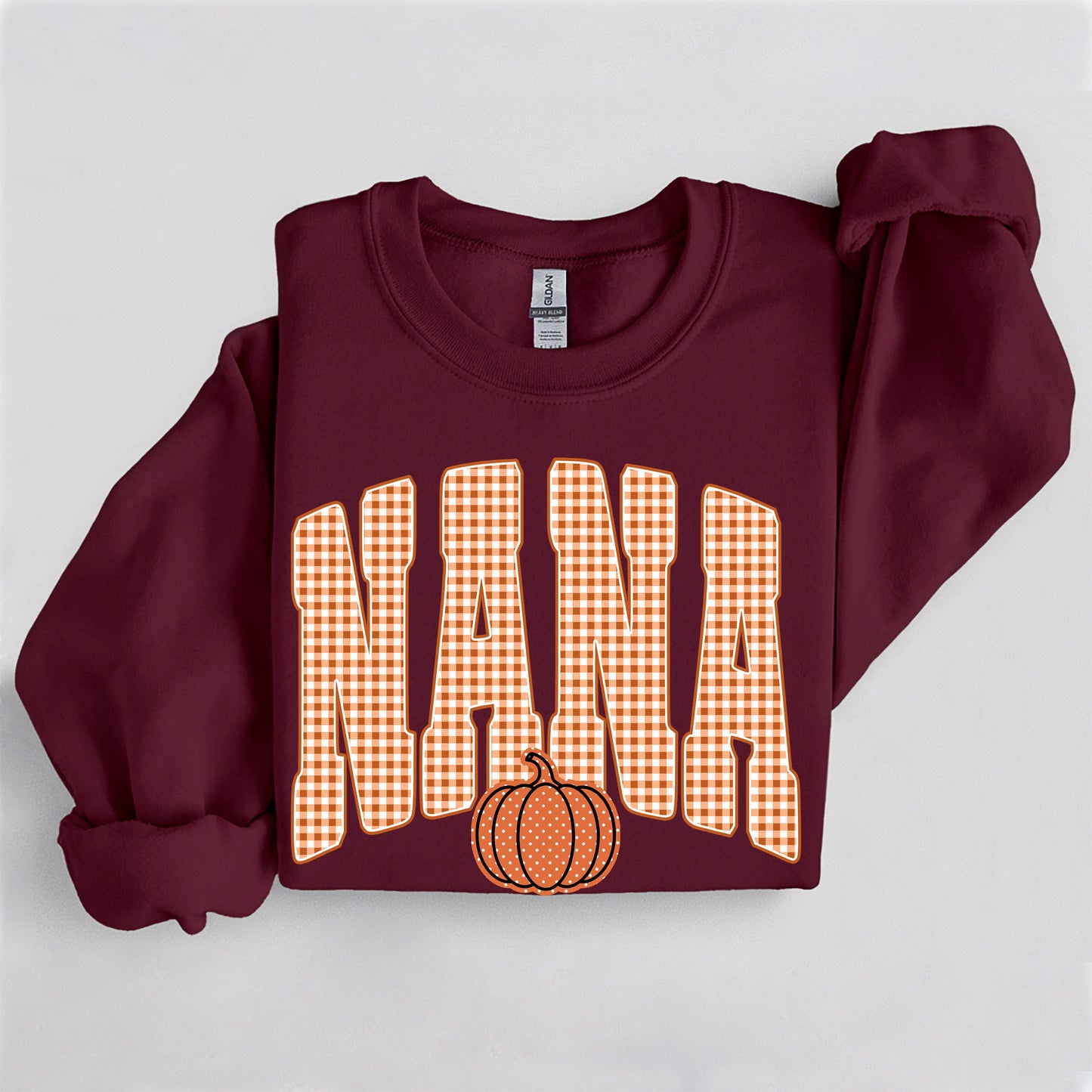 Fall Pumkin Nana Sweatshirt, Trendy women's falls sweatshirt