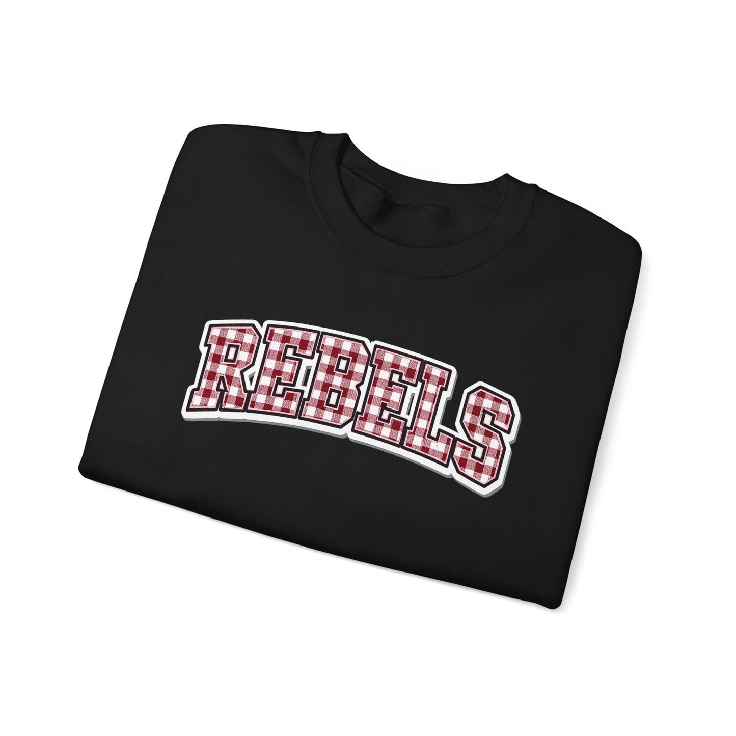 Rebels Gingham Crewneck Sweatshirt
