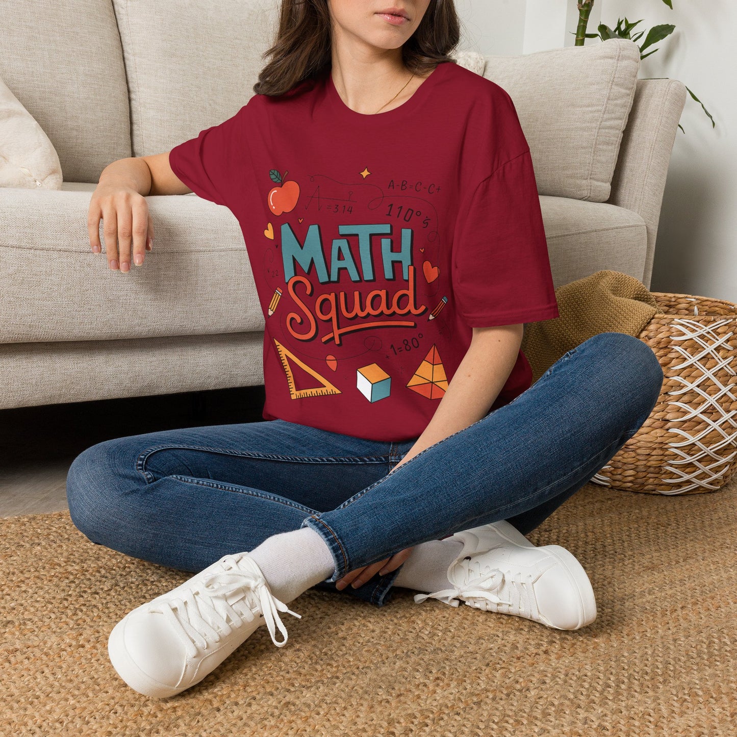Math Squad T-Shirt — Cute Back-to-School Teacher & Student Graphic Tee